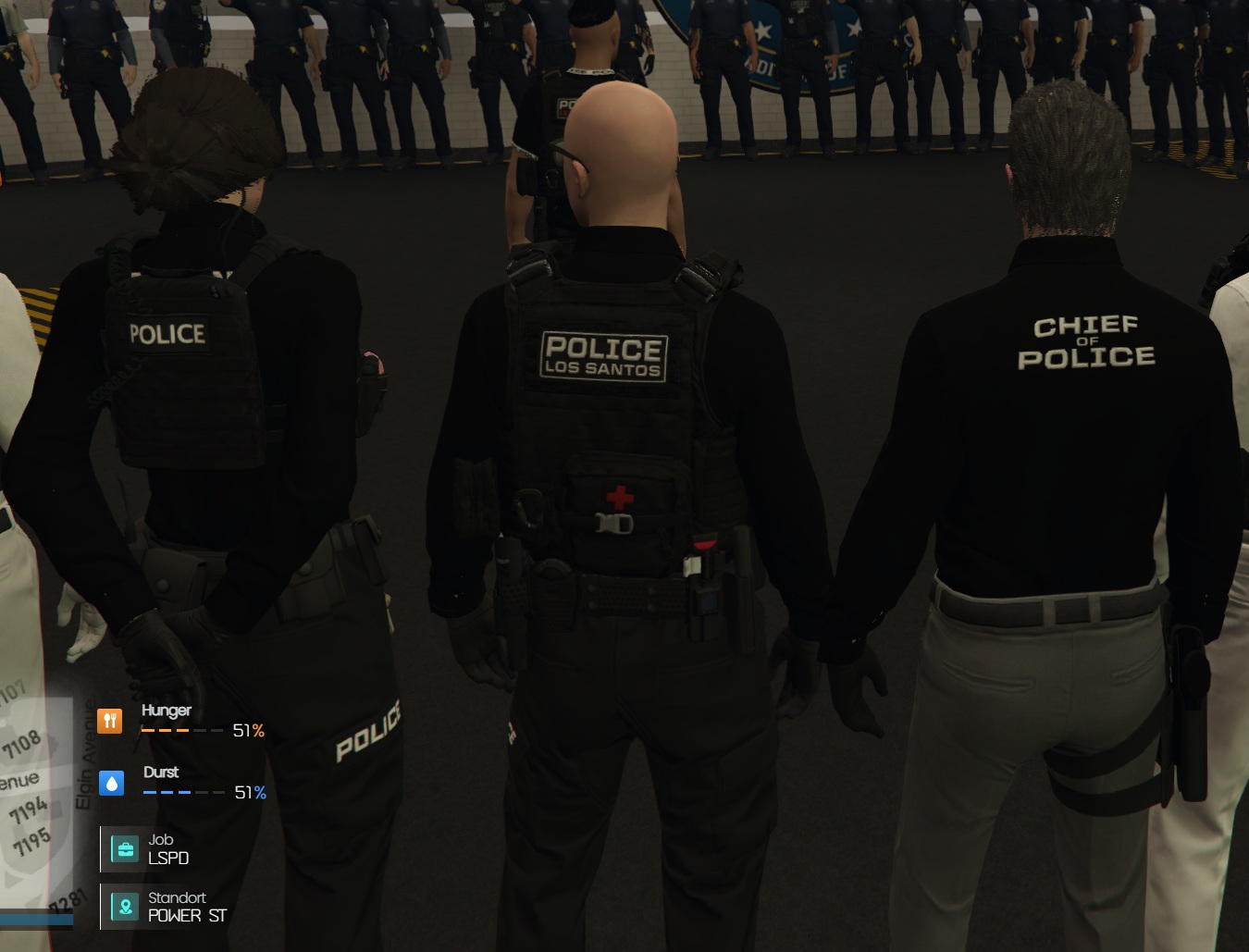 Das Team des LSPD